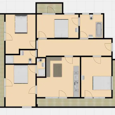 شقة Haus Alpenfriede *